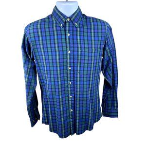 McGregor Classics vintage men's plaid dress shirt, size Small